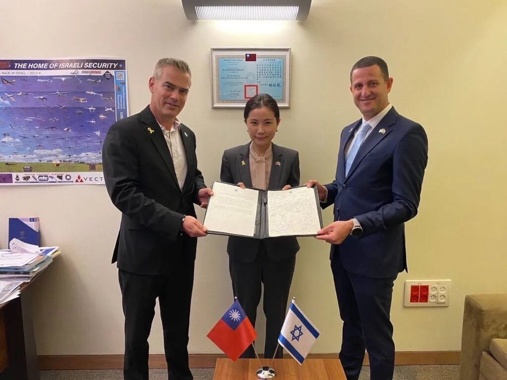 以色列國會過半數72議員連署挺台　外交部誠摯感謝