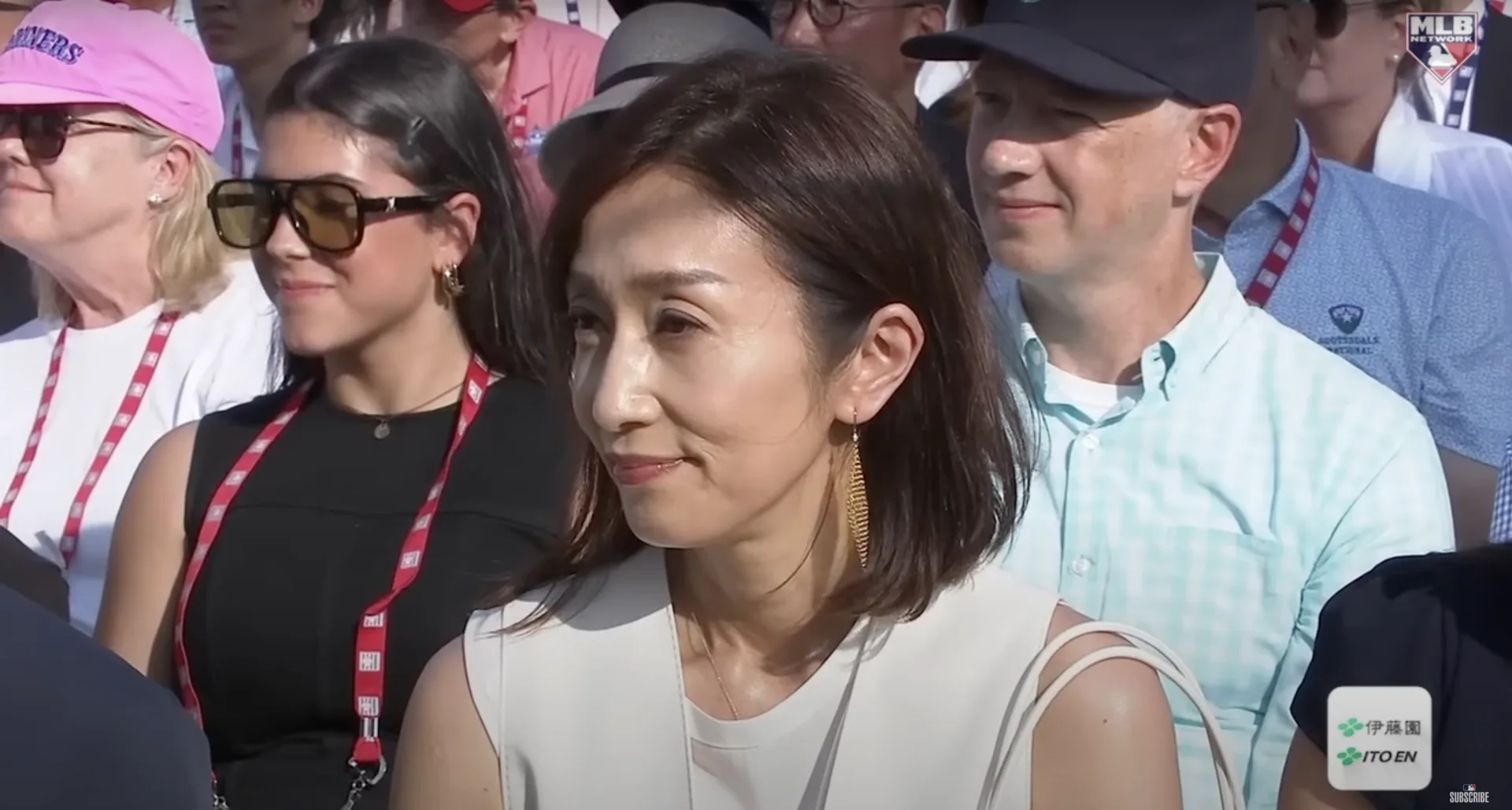 鈴木一朗（Ichiro Suzuki）提到對妻子的感謝，還分享退役後的兩人時光。翻攝自MLB YouTube