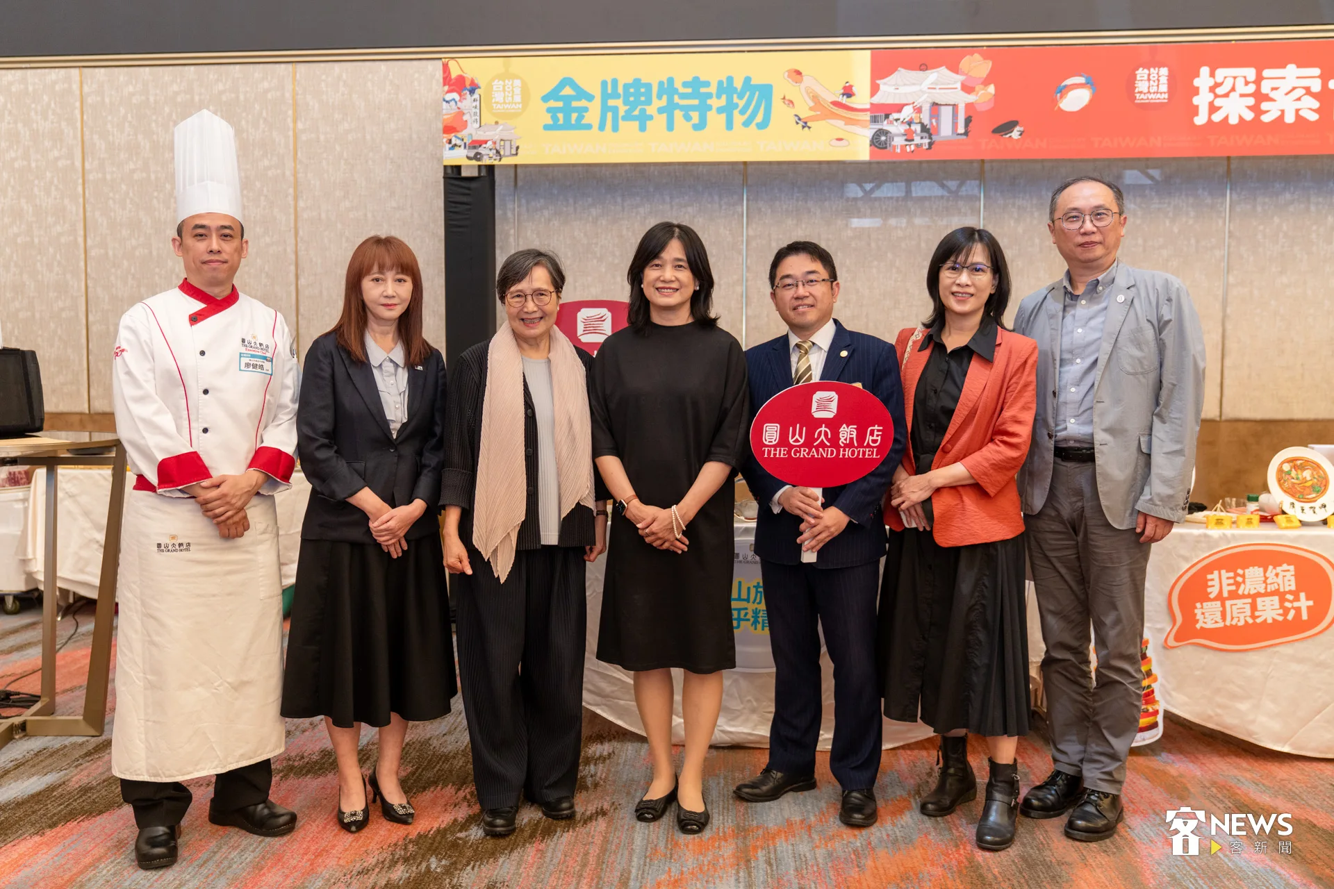 展覽期間也安排豐富的現場料理秀，多位知名主廚輪番登場。洪藝晅攝