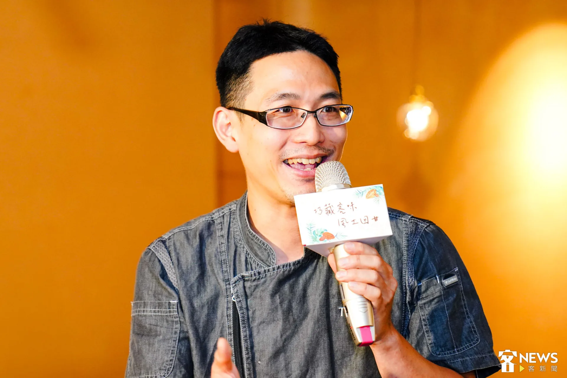 TERRA創辦人楊豐旭表示，「紫蘇巧克力」最受歡迎。朱愷元攝