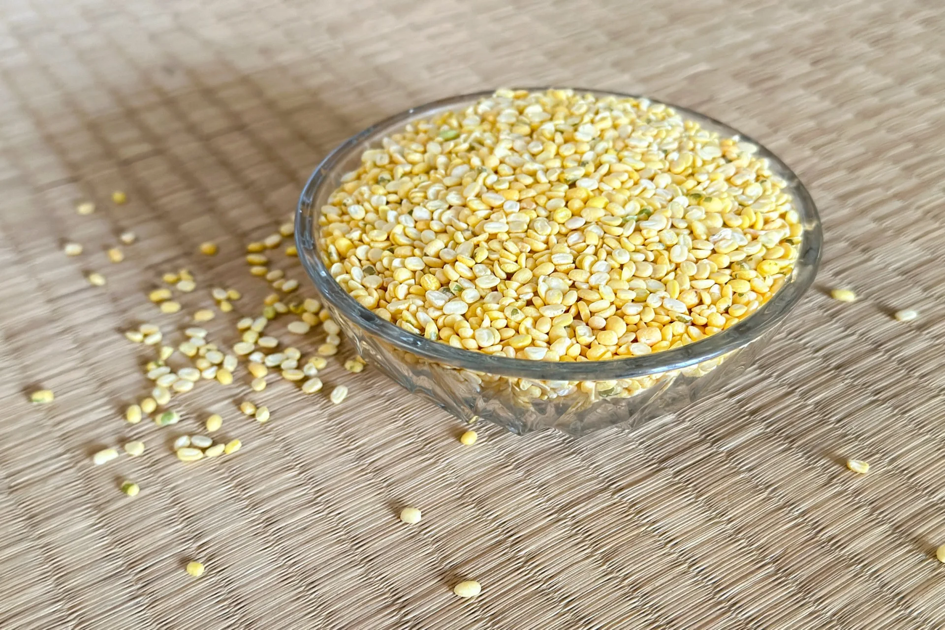 台南5號粉綠豆。蕭秀琴攝