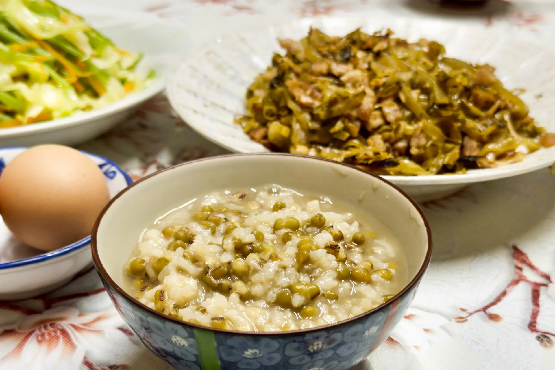 綠豆粥。蕭秀琴攝