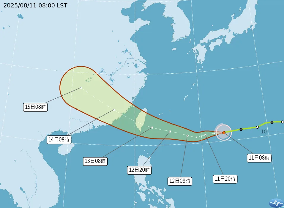 吳德榮：颱風楊柳有機會登陸花東　防強風豪雨