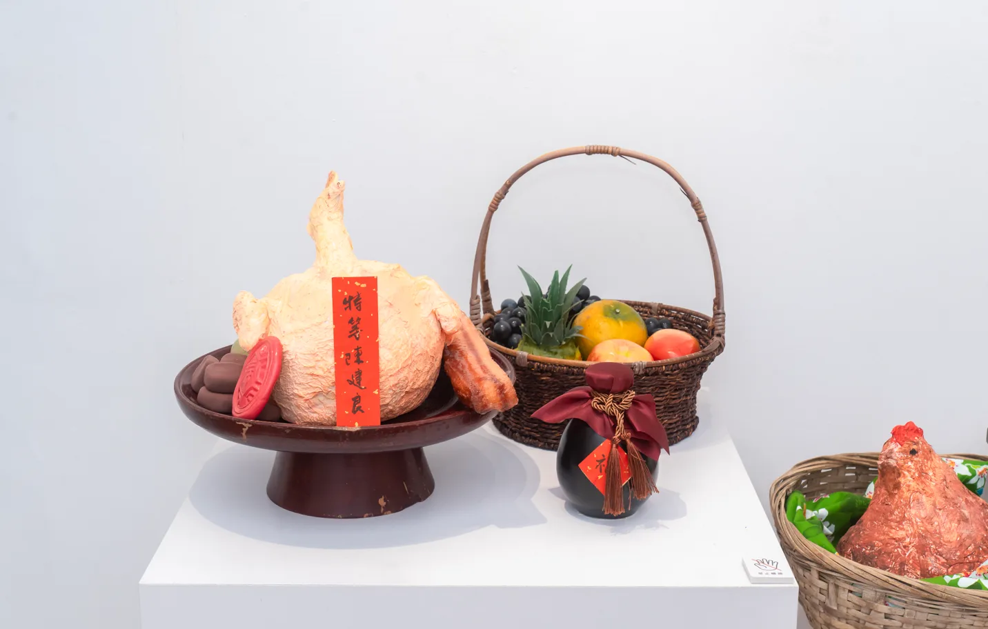 展場內容以客家元素結合環保再生。新竹市政府提供