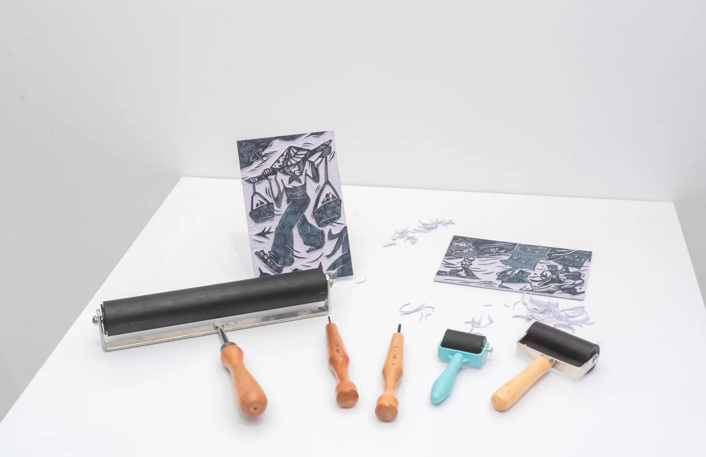 策展結合版畫等新時代藝術形式，融合傳統文化與現代創意。新竹市政府提供