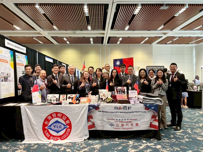 美國矽谷發明展10日落幕，台灣代表團獲得14金9銀1銅，為本屆最大贏家之一。駐舊金山辦事處經濟組提供
