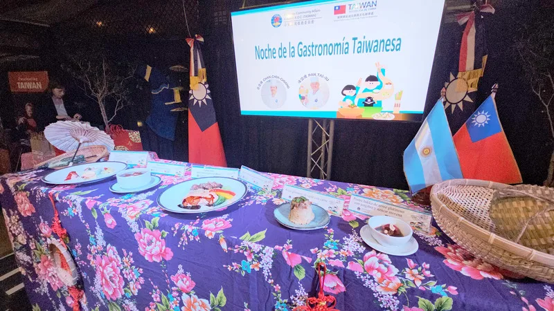 台灣國宴料理在阿根廷五星級飯店驚豔外賓。中央社