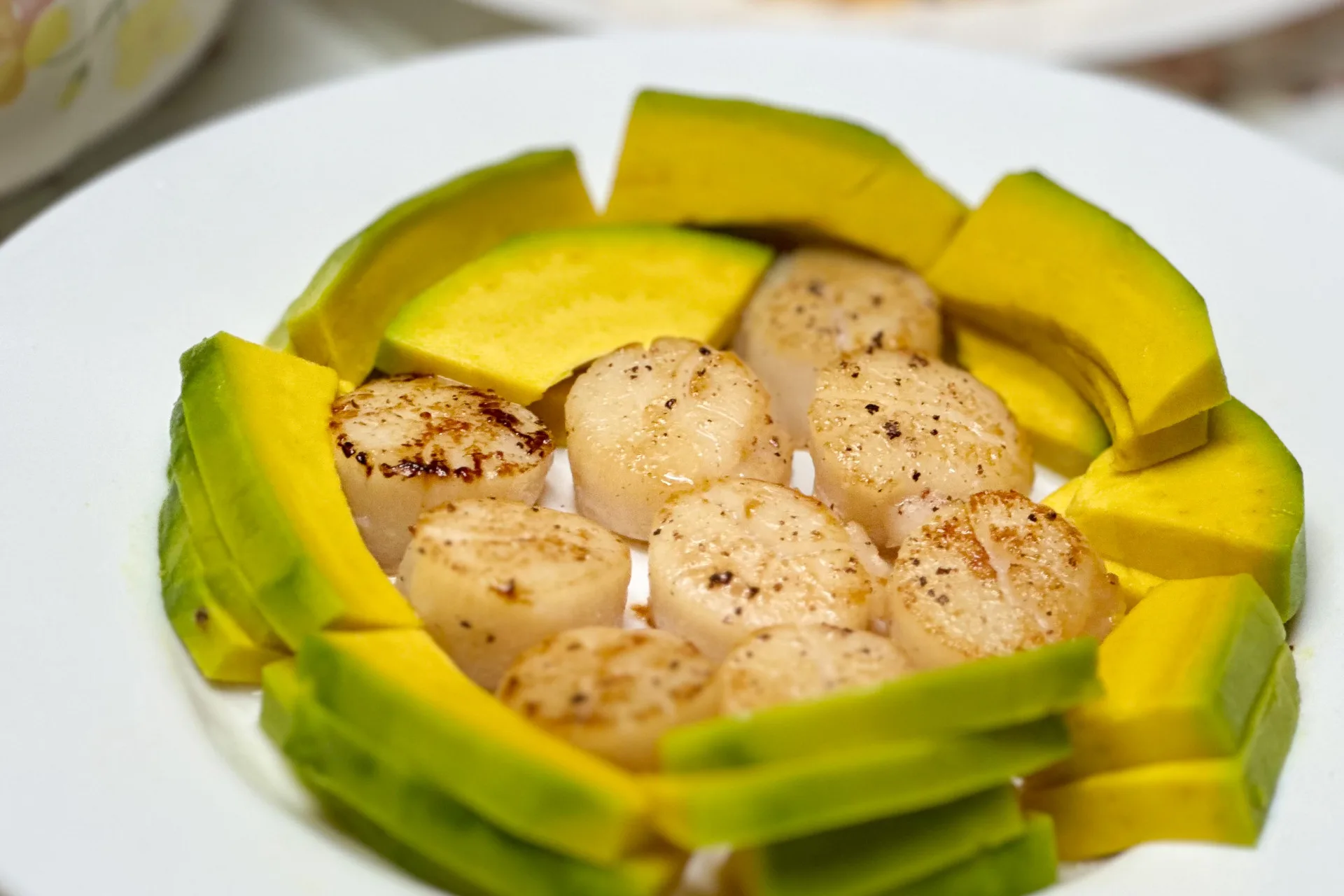 酪梨干貝，各式創意吃法紛紛出籠。蕭秀琴攝