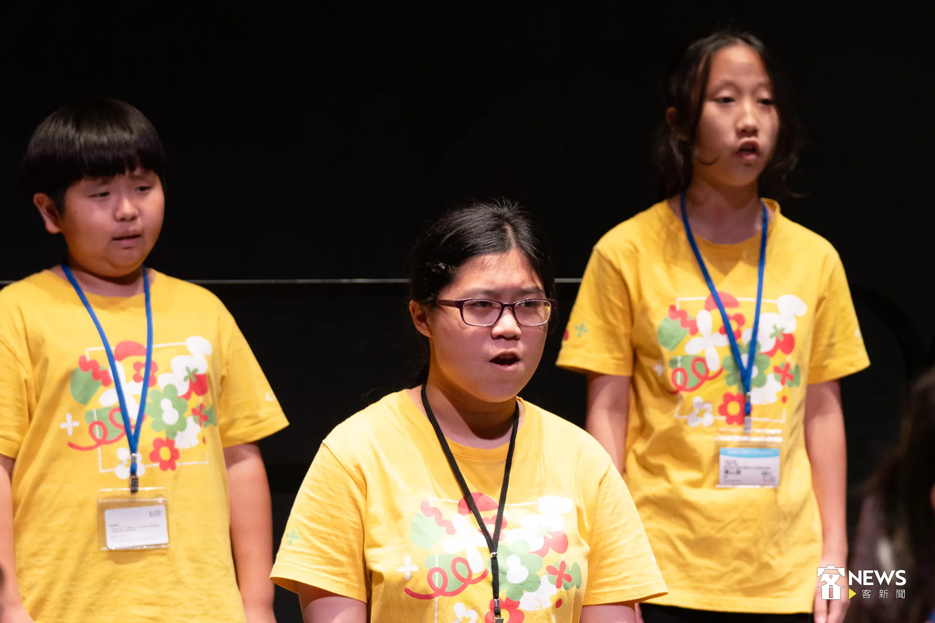 演唱曲目涵蓋客家傳統小調與山歌、當代合唱作品、各國語言之世界合唱曲。洪藝晅攝