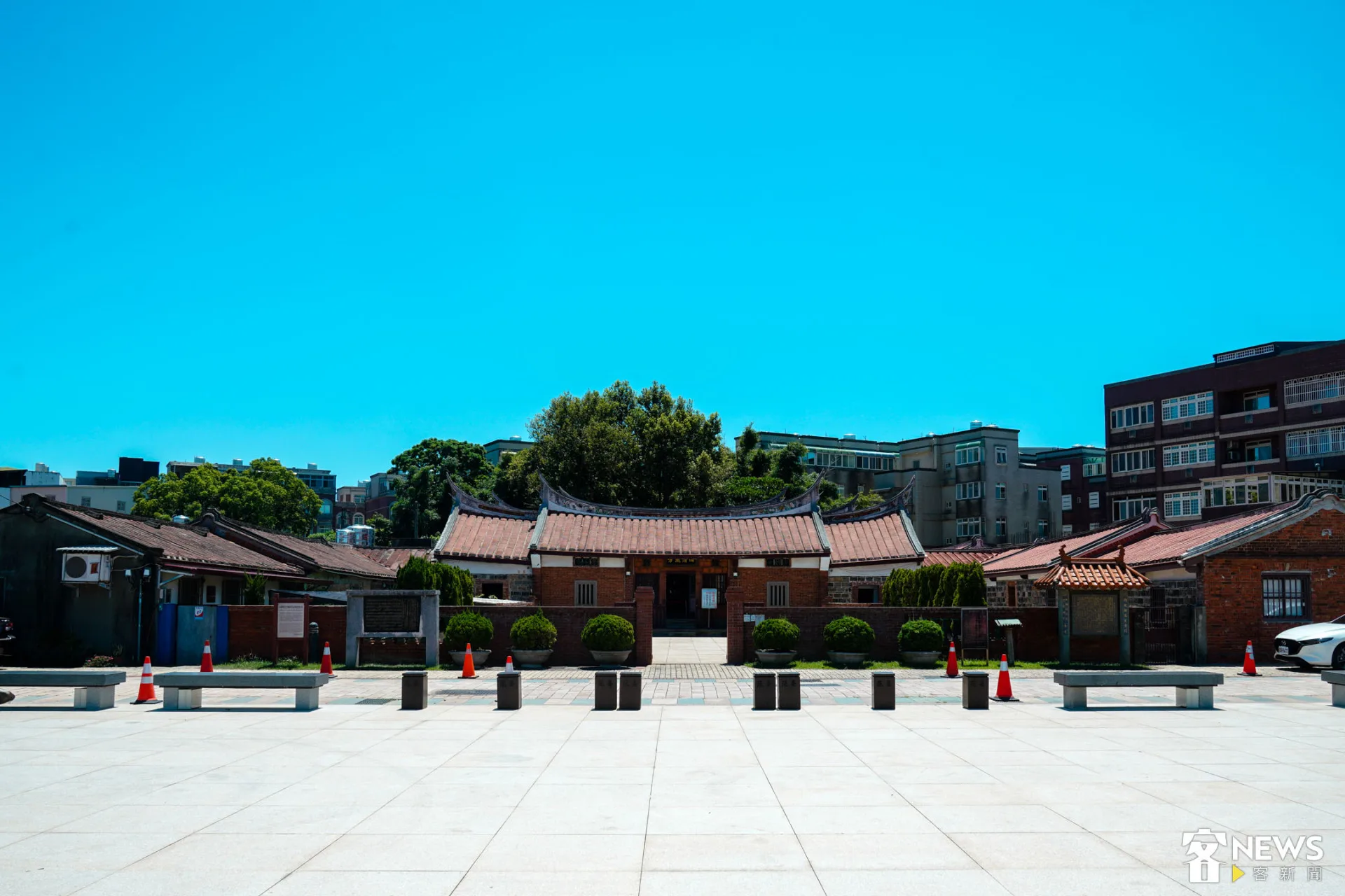 范姜祖堂外觀。朱愷元攝