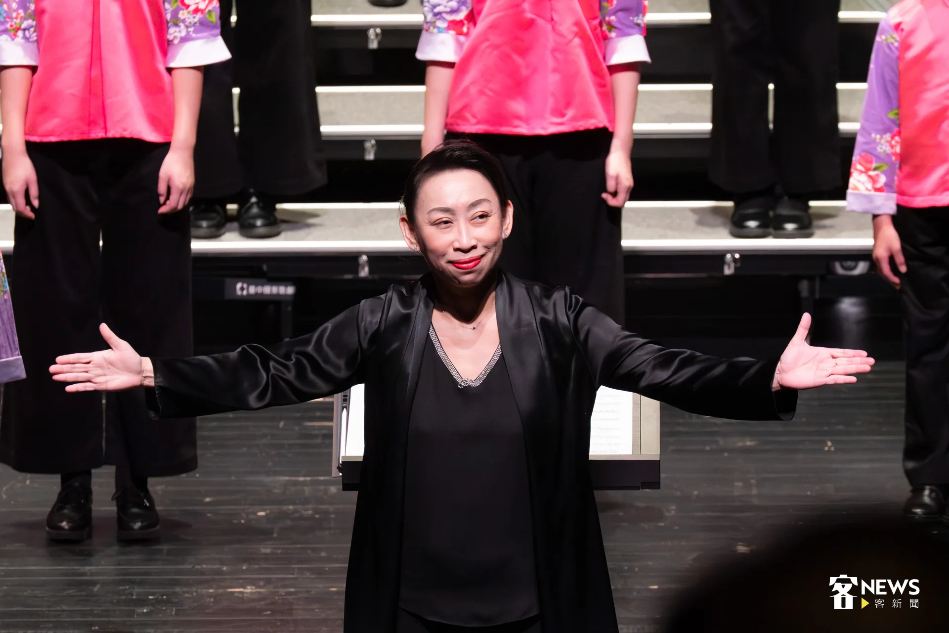 彭孟賢表示，〈揹帶〉是這次音樂會的靈魂。洪藝晅攝