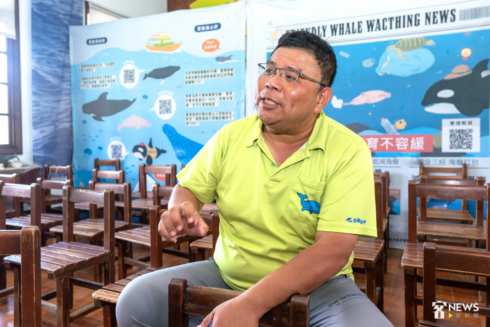 呂世明直言，多羅滿的首要目的不是賺錢，而是想讓大家更重視海洋。李台源攝