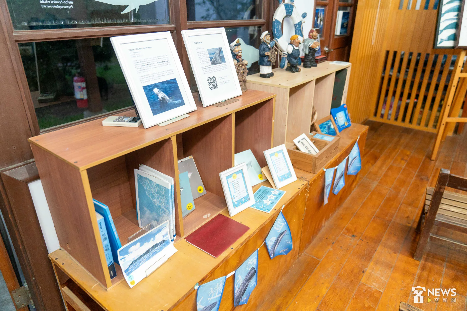 多羅滿賞鯨在港邊的「D-PARK台肥深層海水園區」設有賞鯨教室。李台源攝