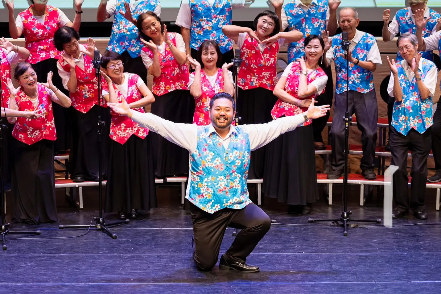 台北市大安區安東社區發展協會福佑客家歌謠班。北市客委會提供