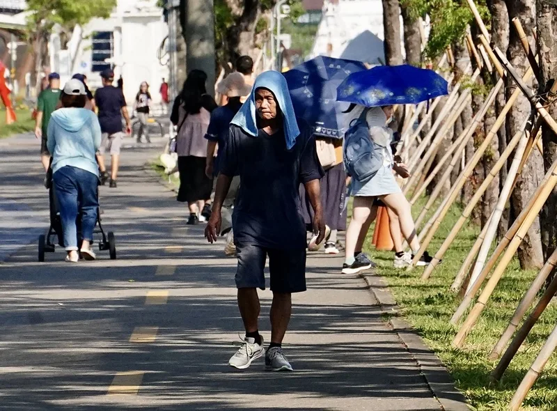 全台晴朗炎熱　大台北防36度以上高溫