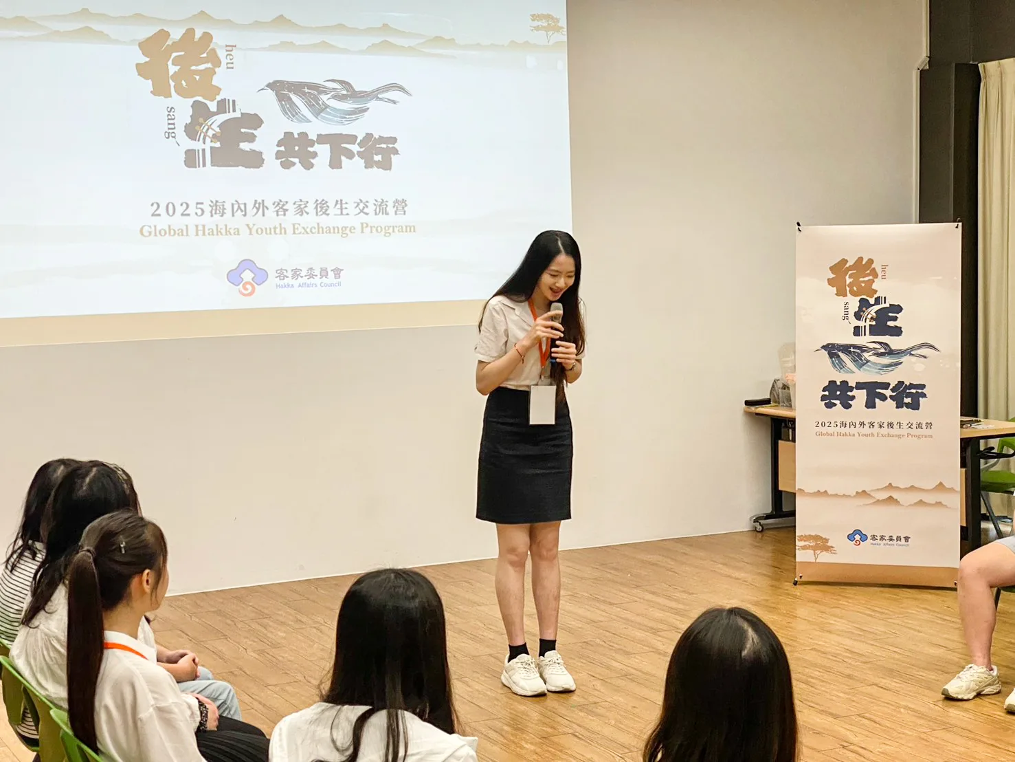 國立清華大學華文文學研究所客家學子王姵璇。客委會提供