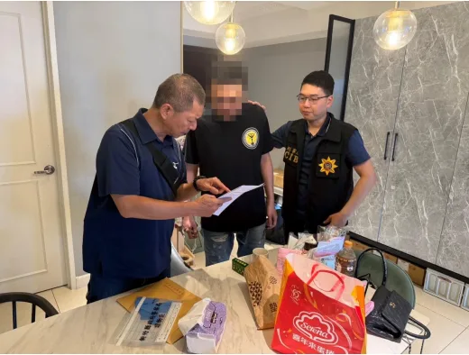 新竹地檢署瓦解幫派設立之跨國「老虎機房」詐欺集團，起訴27人、追查金流逾10億元。新竹地檢署提供