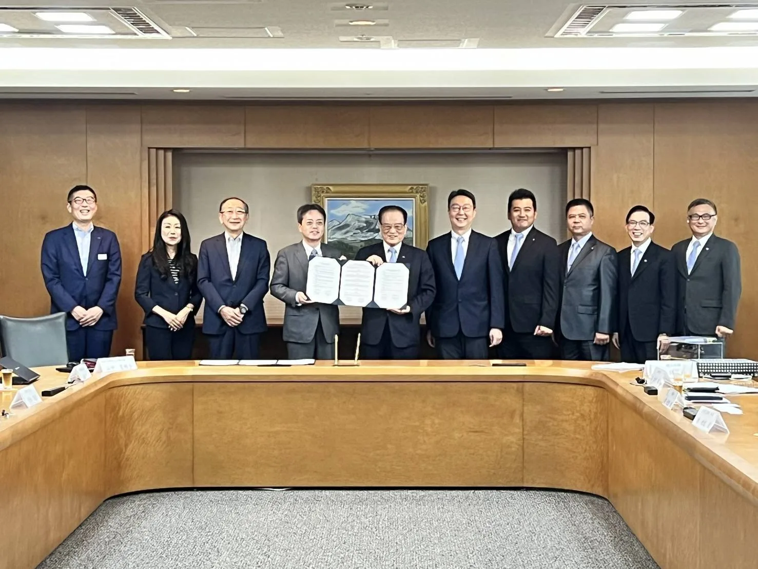 台鐵與JR九州簽署合作備忘錄。台鐵提供