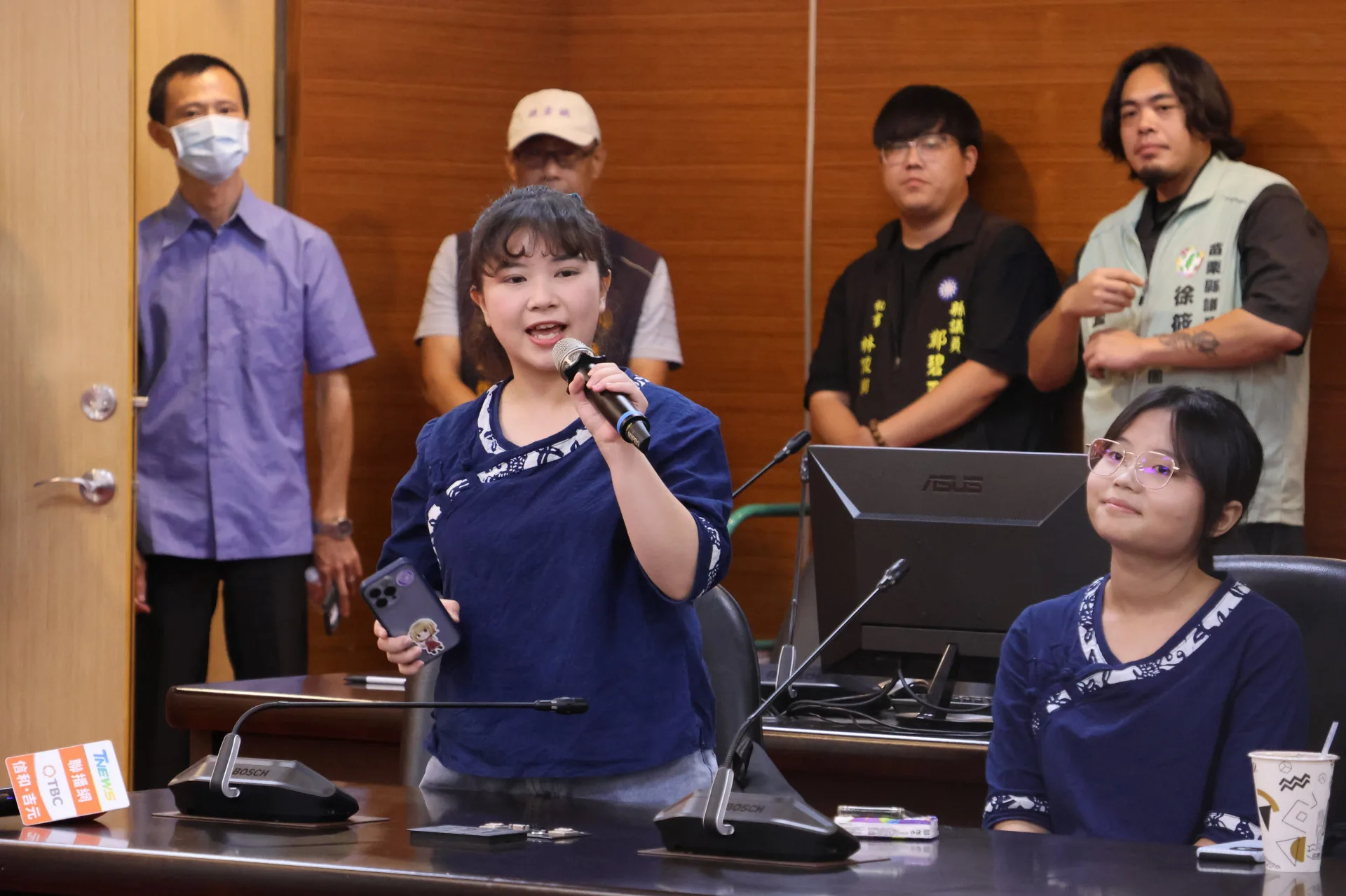 國立苑裡高中高三生羅方汝，在會中分享心得，表示透過交流，讓她更深刻體會到海外客家社群對文化的堅持與熱情。苗栗縣政府提供