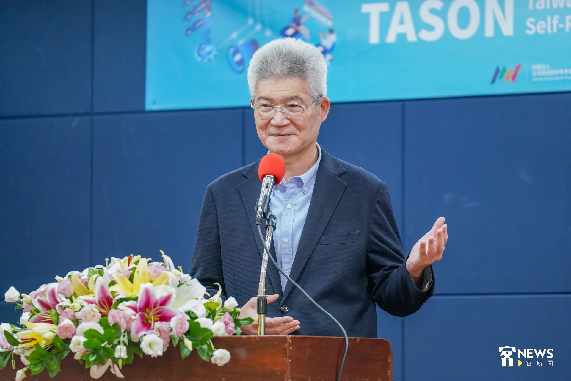 台灣公廣集團董事長胡元輝說，作為台灣公共媒體的代表，公廣集團向來重視自律，除建立內部評議機制外，並以完備的製播準則作為新聞作業的準繩。洪藝晅攝