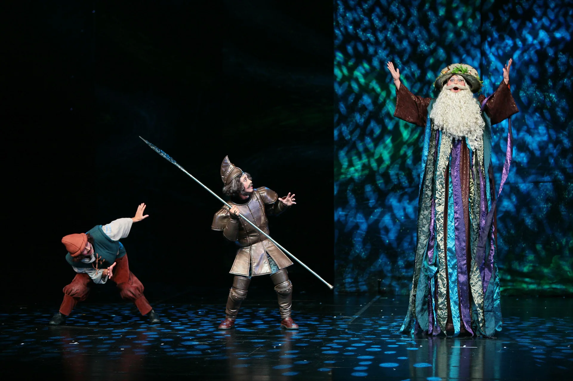 9月13日在竹南鎮竹南運動公園演出《唐吉軻德冒險故事》。