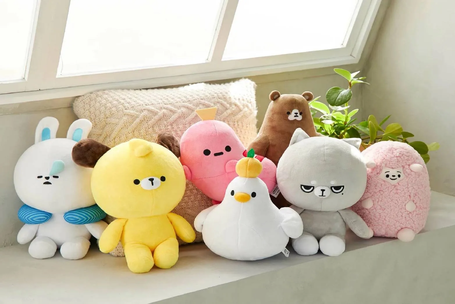 桃結集章兌換dtto friends娃娃。桃捷提供