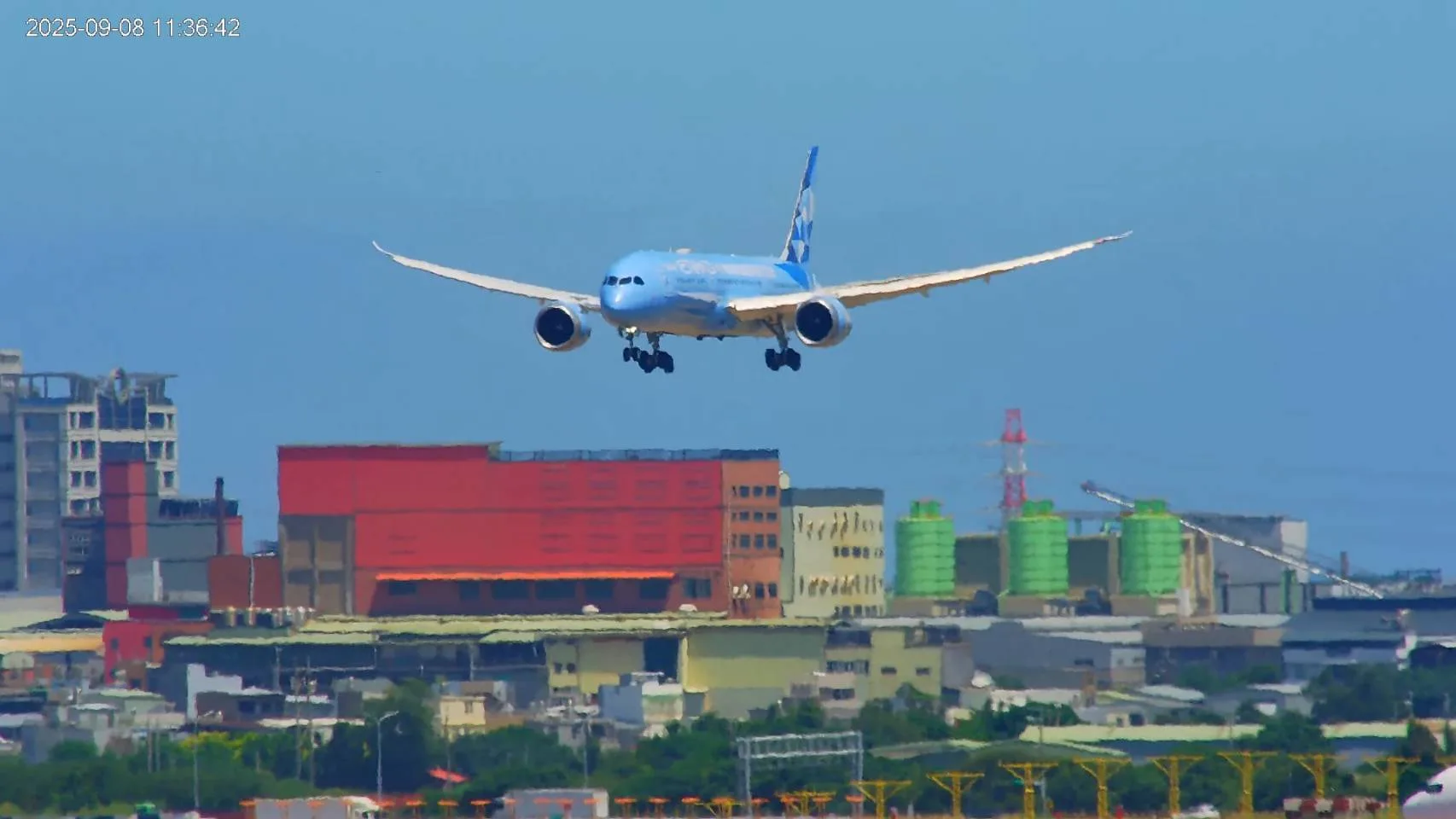 阿拉伯聯合大公國的航空公司阿提哈德航空正式首航台北-阿布達比,未來將每日1班。翻攝自FB桃園國際機場