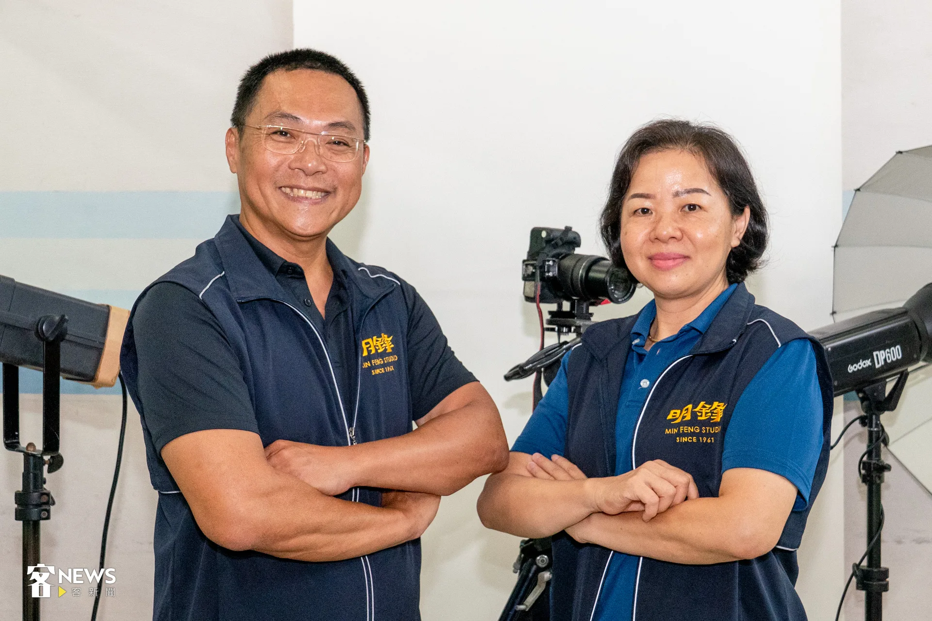 周鴻志夫妻直呼，平常都是幫客人拍照，難得自己被拍。洪藝晅攝