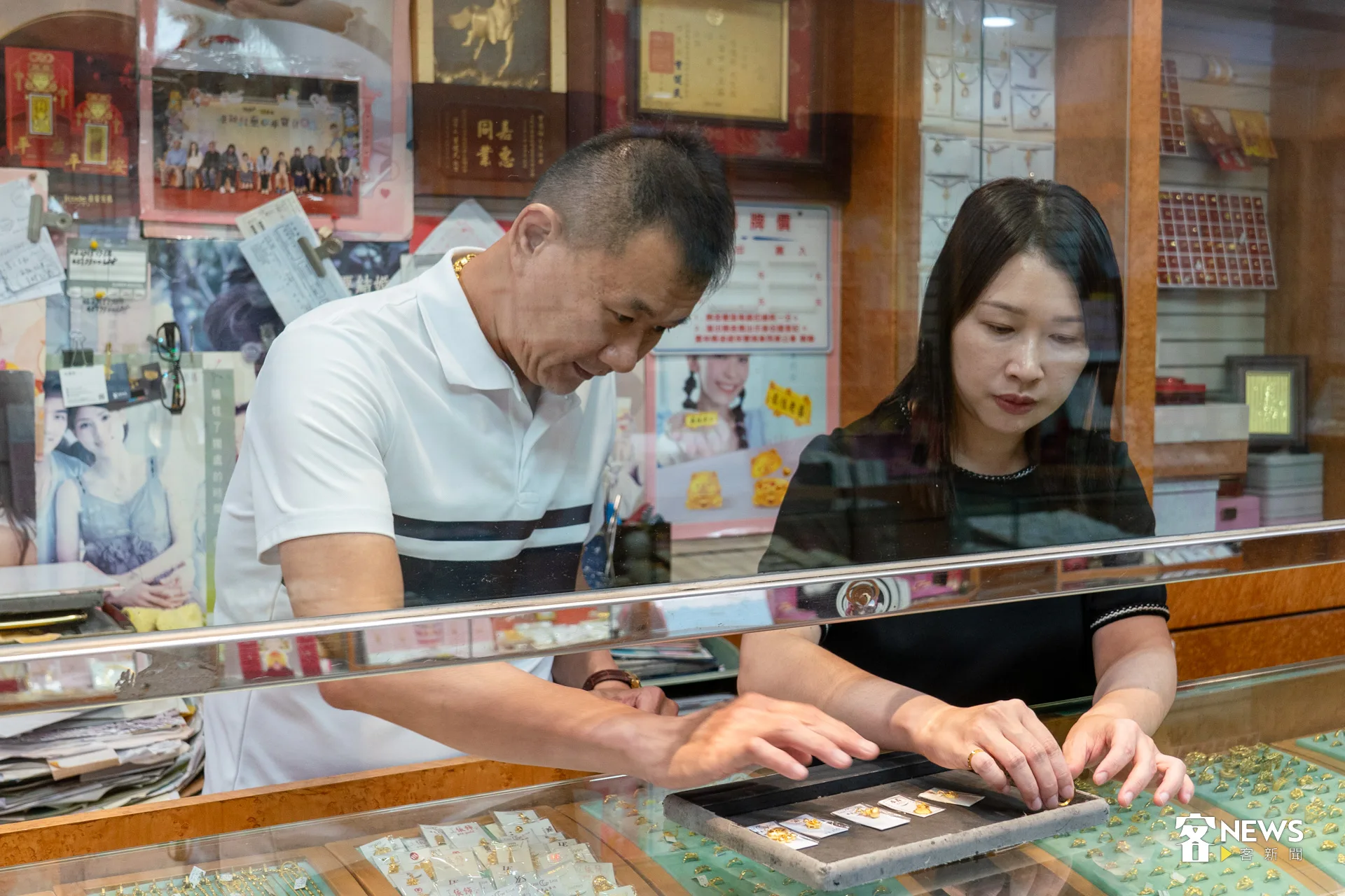 八十年的陪伴、三代的傳承、五年的政策支持,金順興銀樓在崙背,守護著地方文化與情感。洪藝晅攝