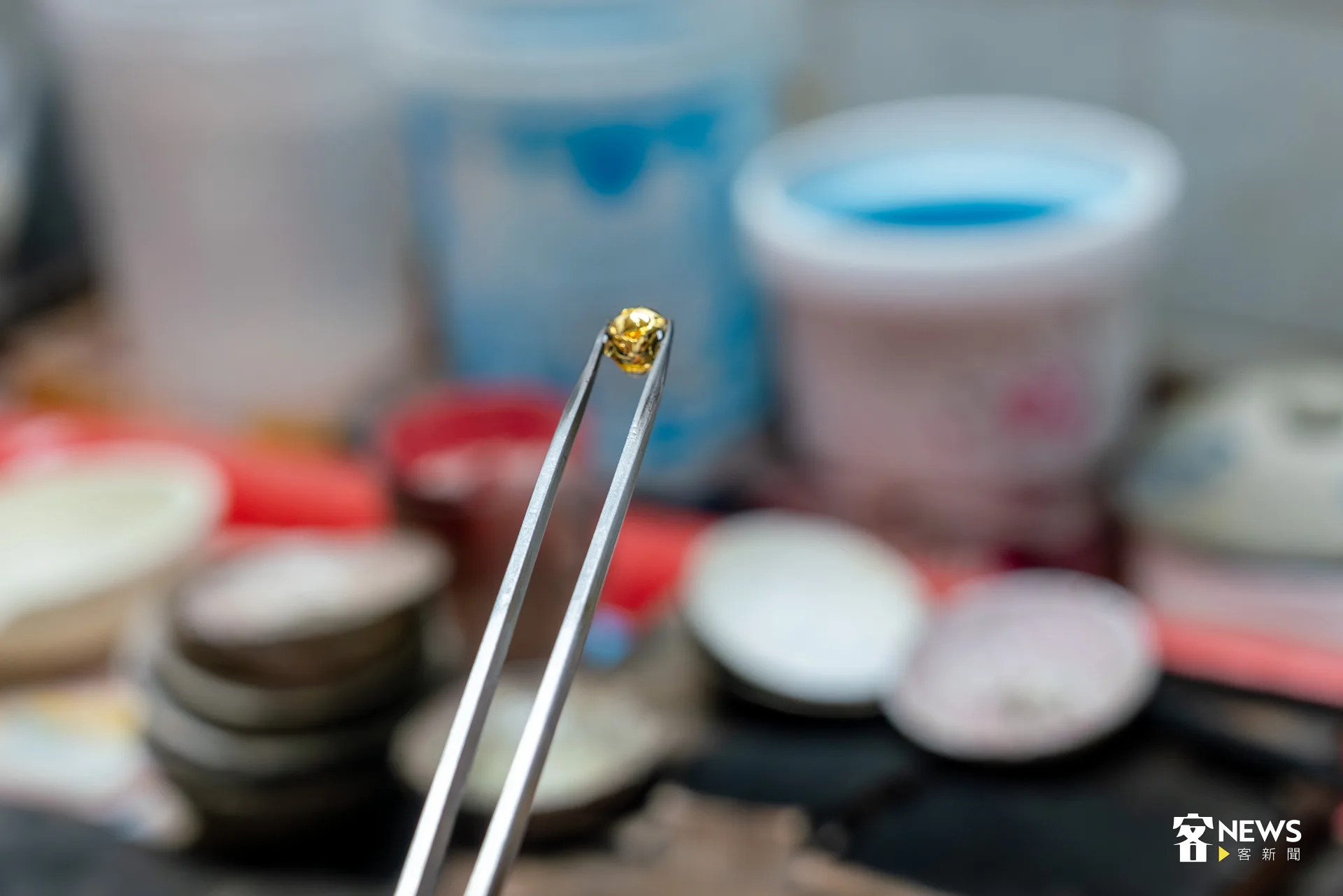 因為客家幣換小金豆的新聞,讓「金順興銀樓」在社群上討論度爆表。洪藝晅攝