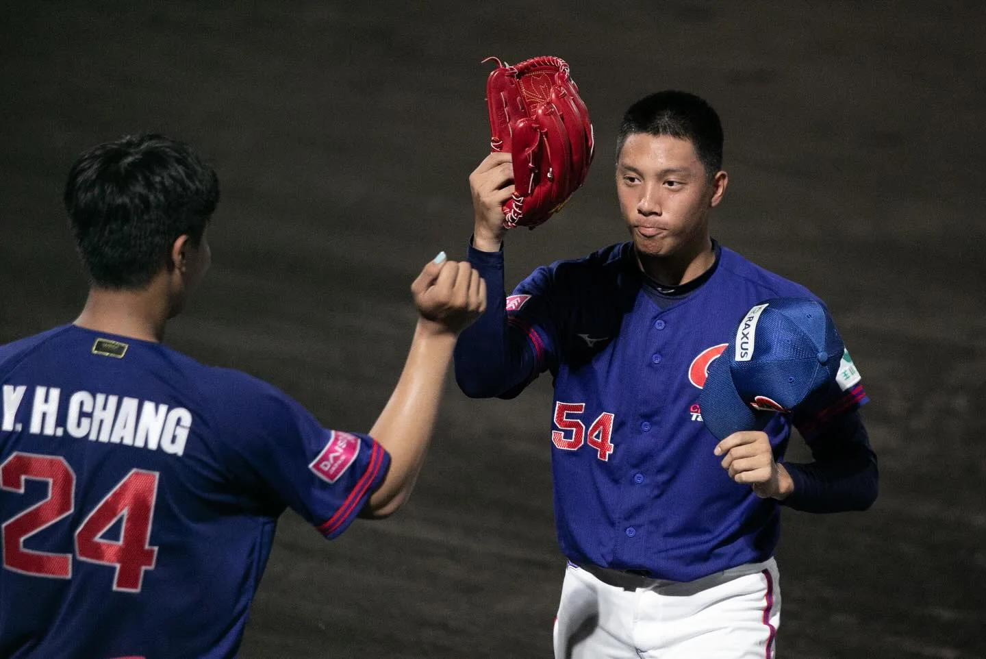 U18世界盃棒球賽台灣隊以預賽戰績4勝1敗,晉級超級循環賽。中華棒協提供
