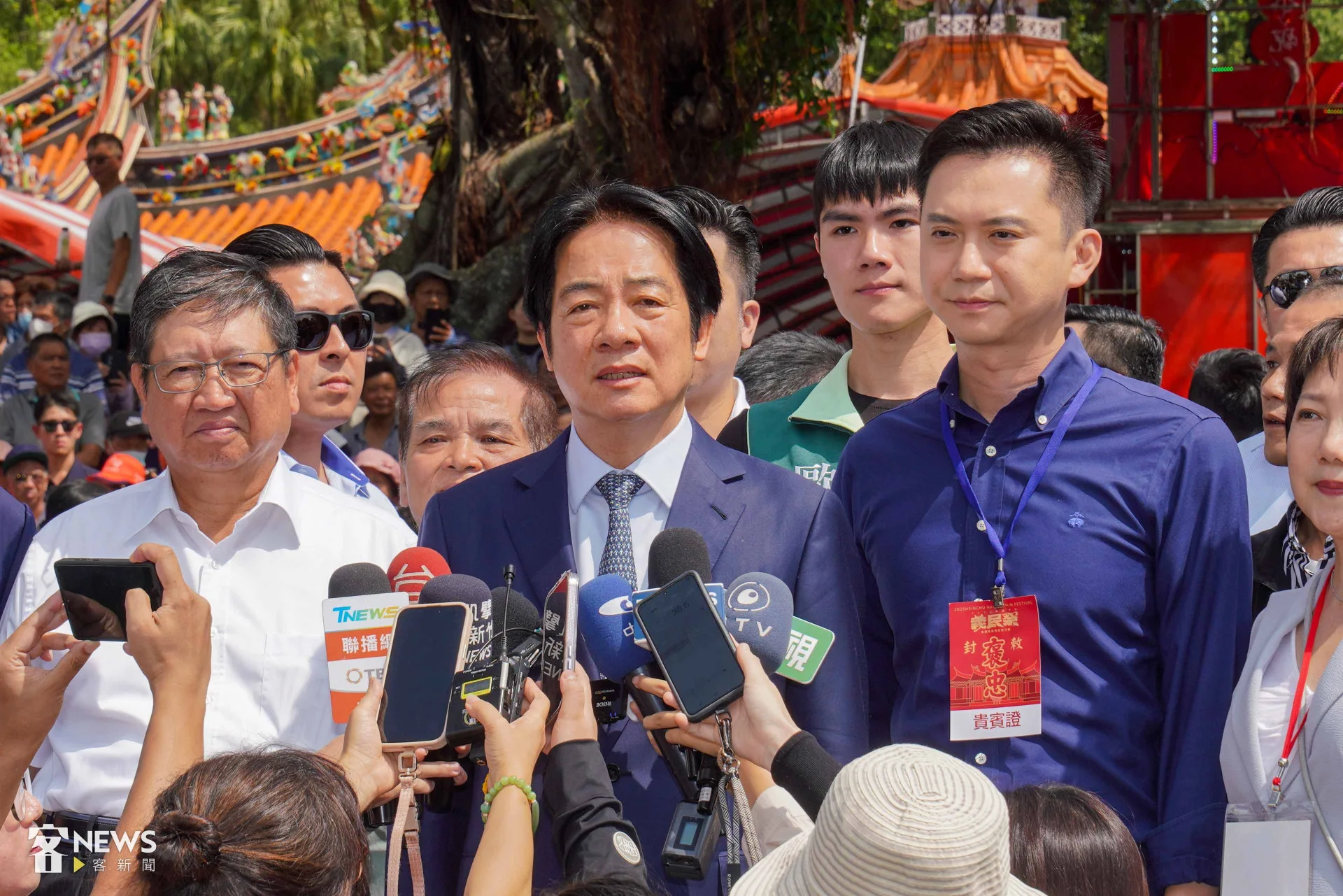 總統賴清德接受媒體聯訪,說明財劃法修法,在野黨未接受行政院提醒,呼籲財力較好的縣市應該照顧財政較弱的縣市。李台源攝