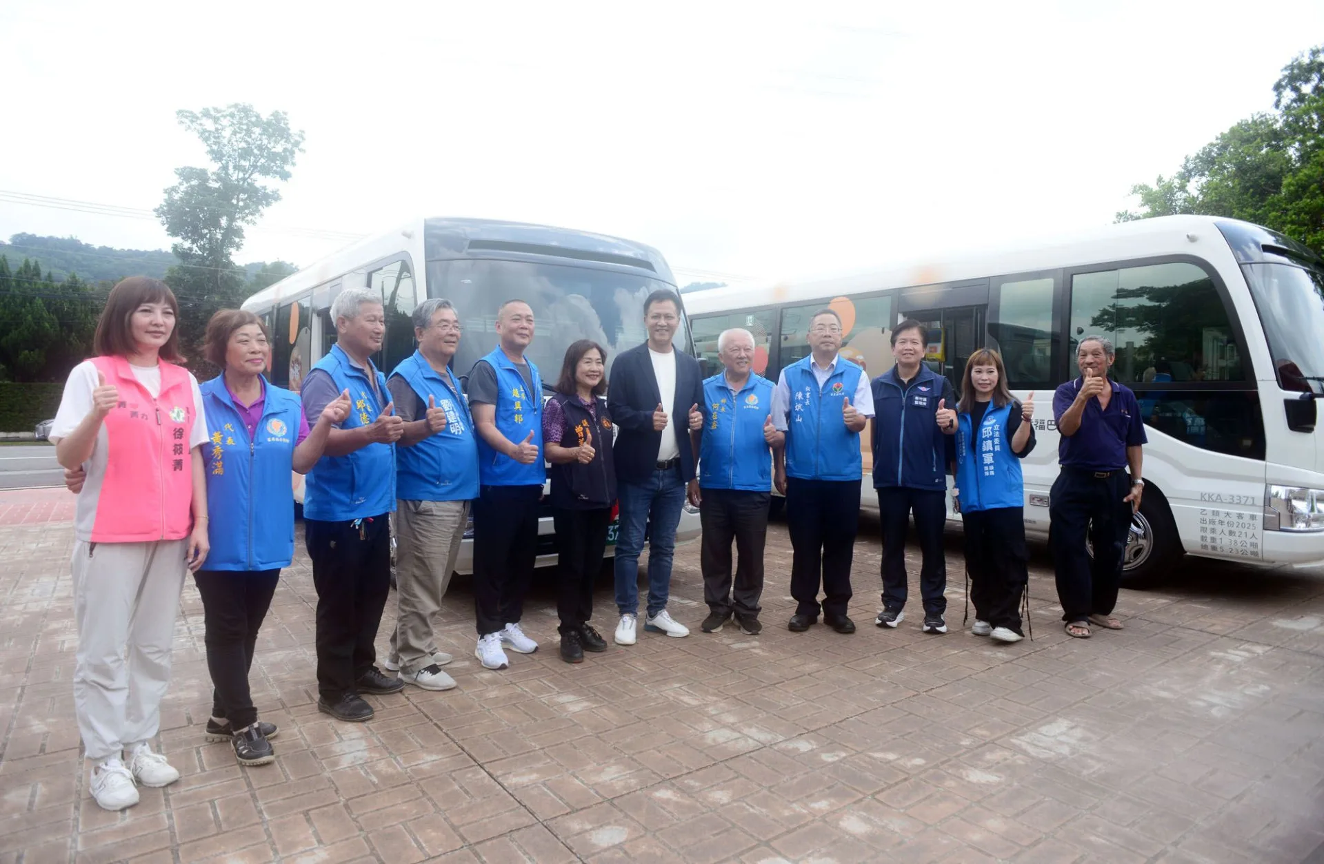 公館鄉幸福巴士12日通車。