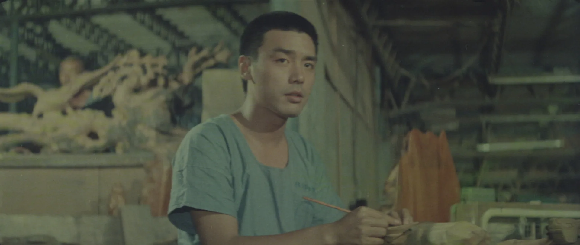 男主角鍾鎮濤,從香港的時尚明星變成臺灣草根青年,拓展表演戲路。國家影視聽中心提供