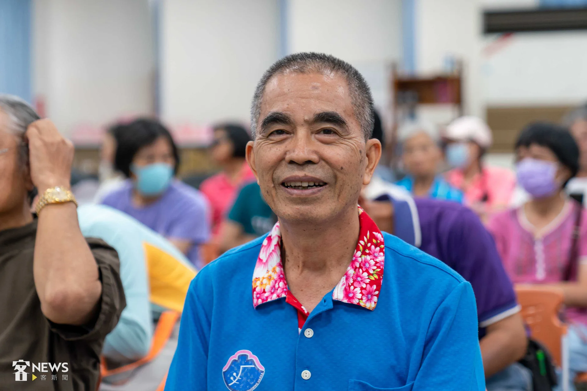 吳武斌曾在電影《小城故事》中擔任臨演。李台源攝