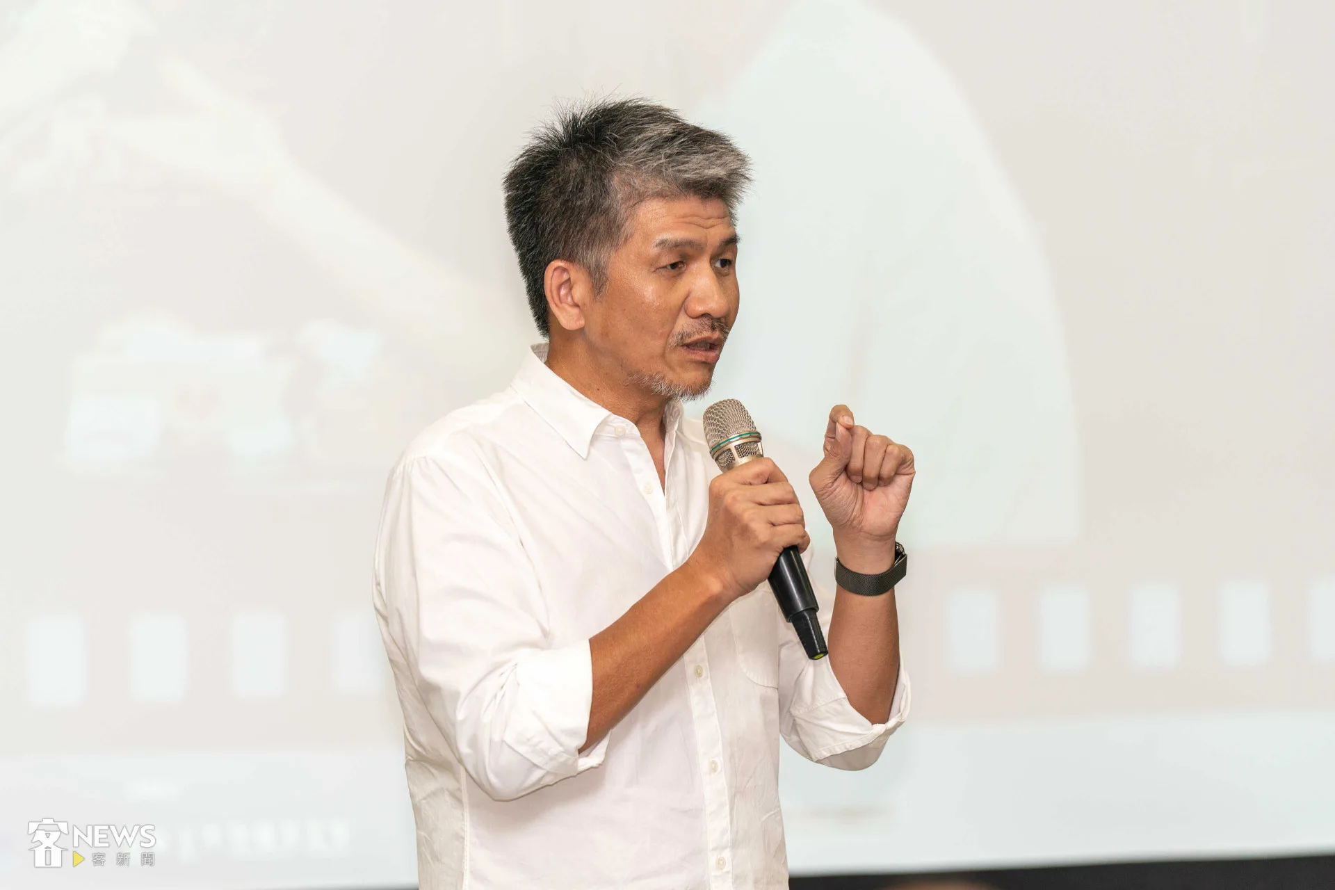 客傳會總經理莊勝鴻表示,客傳會與國影中心合作修復電影《小城故事》,並重新配唱客語,目的是希望讓客庄故事能用客語重新呈現在世人眼前。李台源攝