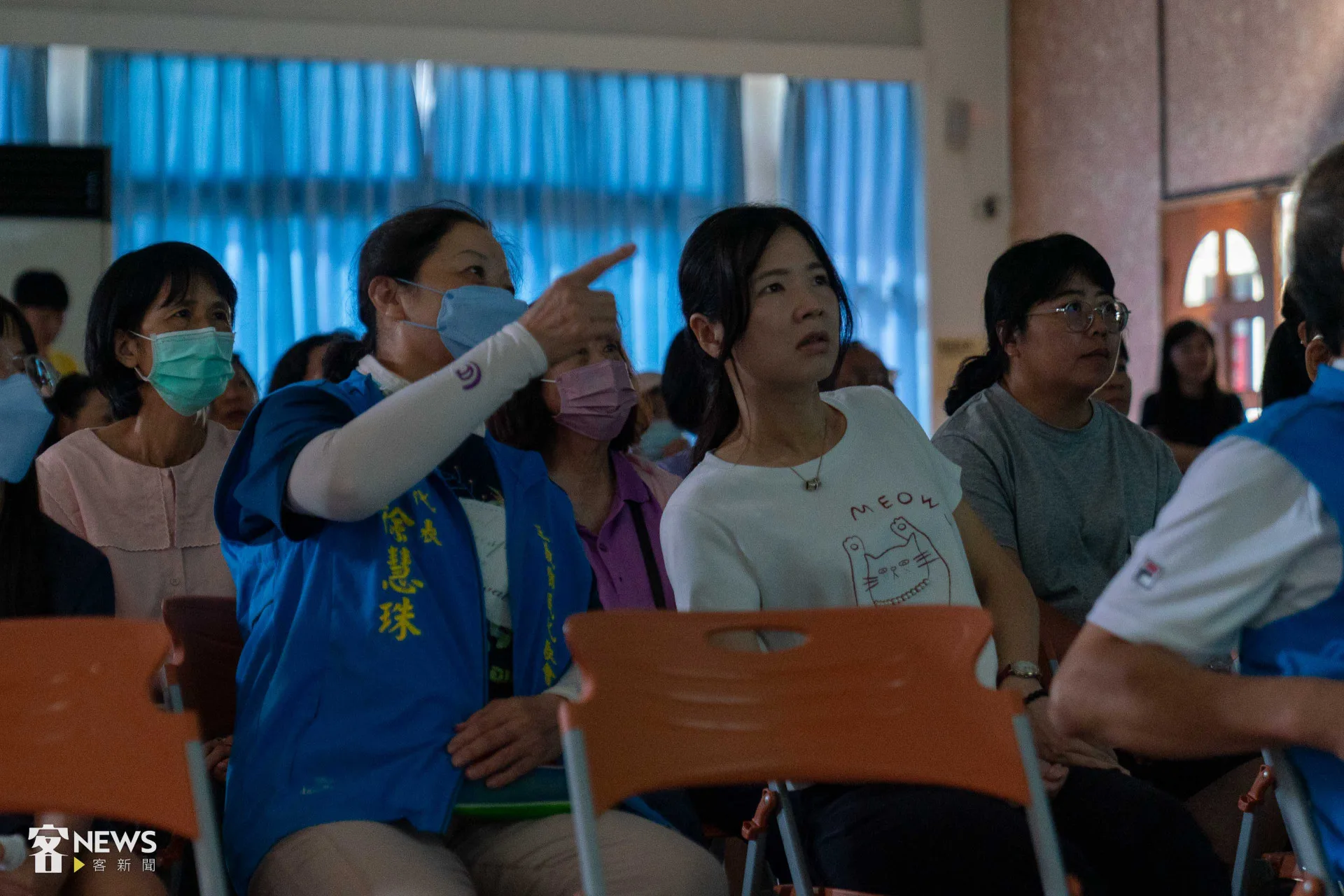 三義民眾對於電影《小城故事》中的場景非常有共鳴。李台源攝