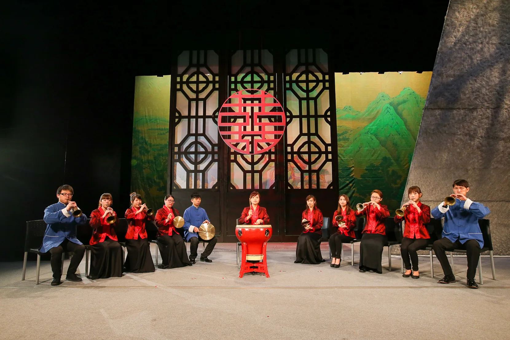 陳家班北管八音團。陳家班北管八音團提供