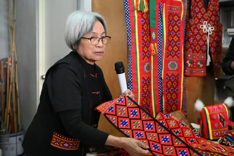 卑南族傳統織布保存者孫菊花　獲認新科人間國寶