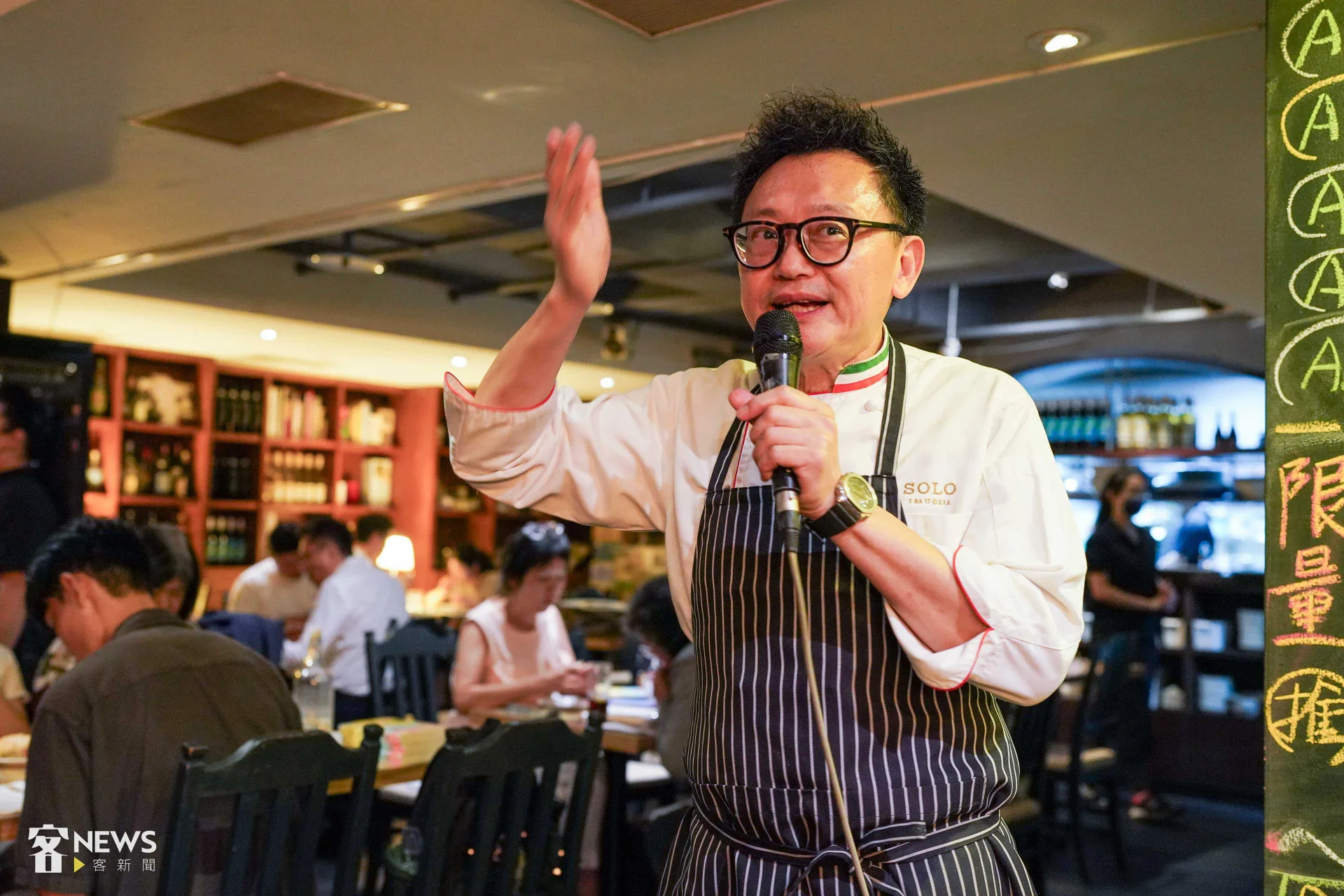 Solo Pasta大廚王嘉平。李台源攝