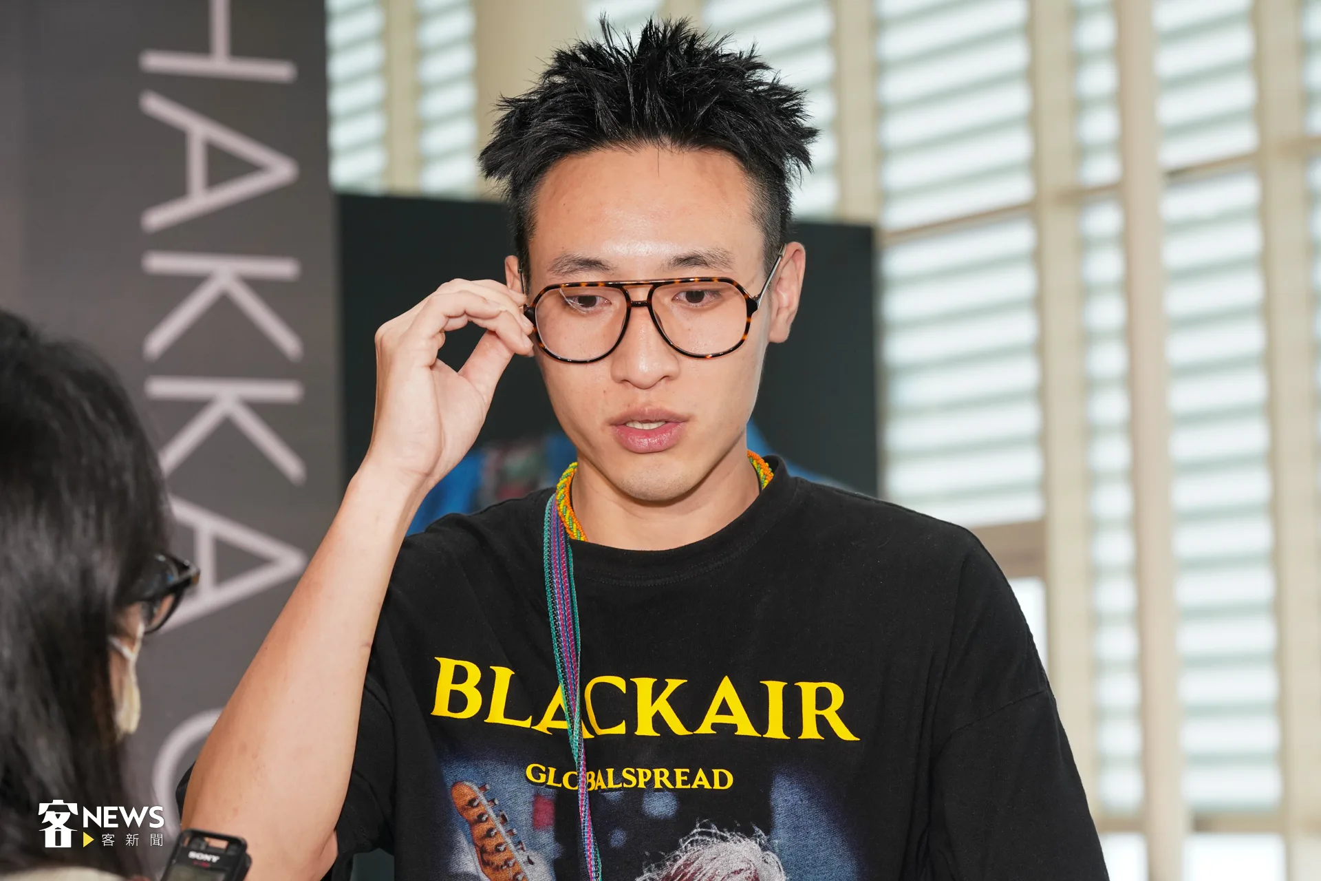 歐修維分享,他發現近年的比賽更注重商業價值和量產的可能,所以主打實穿路線。洪藝晅攝