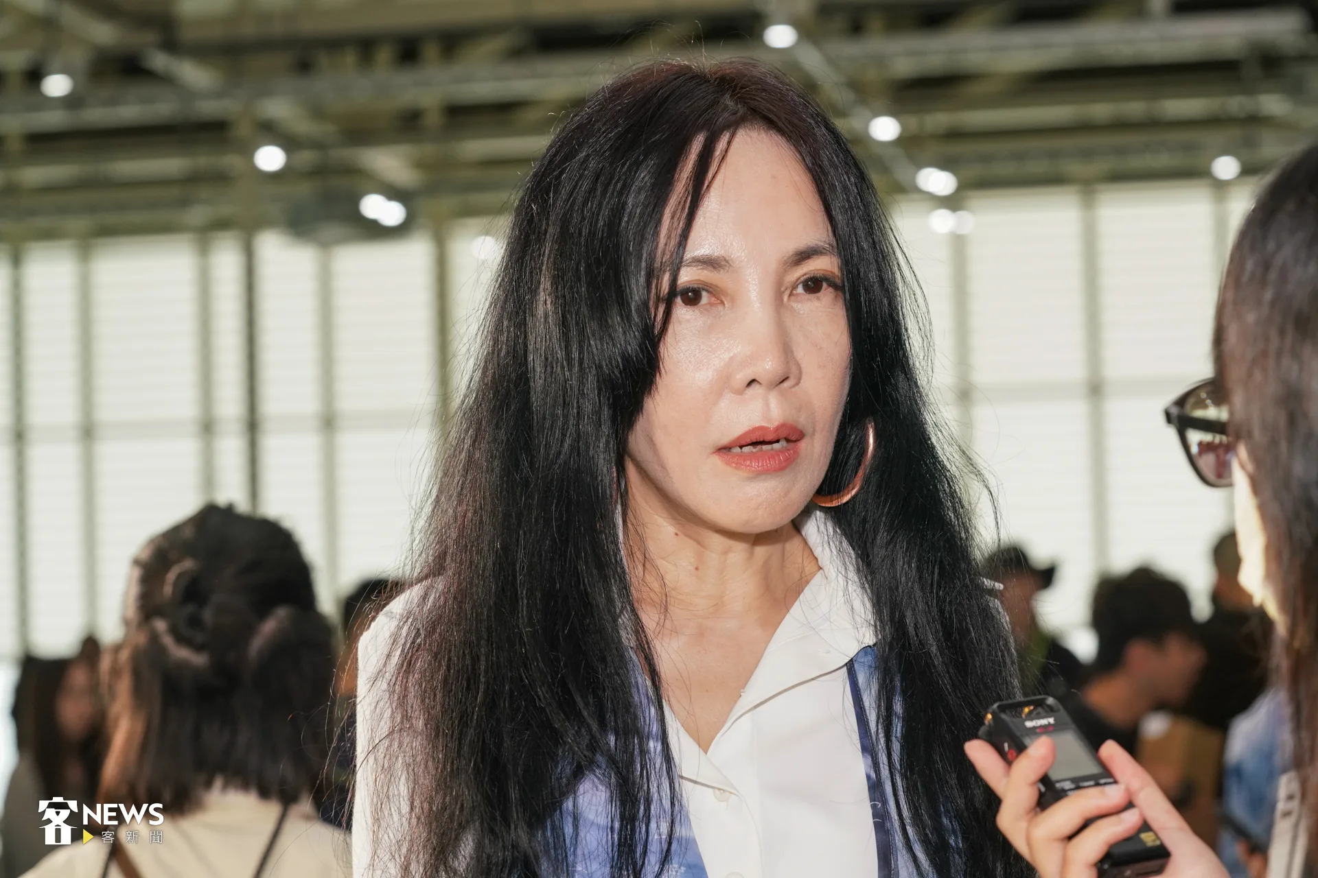 黃秀瑾對《客新聞》記者表示，評審對學生組的期待更在乎創意發想，而社會組應該有別於學生組，希望可以展現更深刻的文化底蘊。洪藝晅攝