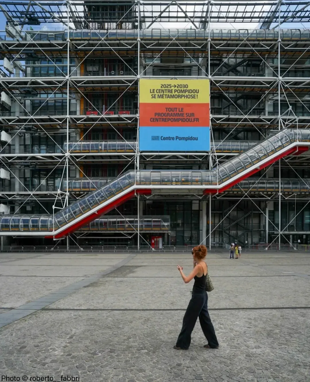 法國巴黎龐畢度中心將從2024年9月23日起閉館整修，預計2030年重新開館迎賓。翻攝龐畢度中心FB