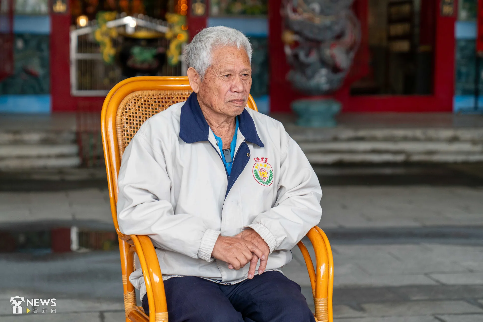 今年74歲的劉貴華對於小時候的奉飯經驗印象深刻。李台源攝