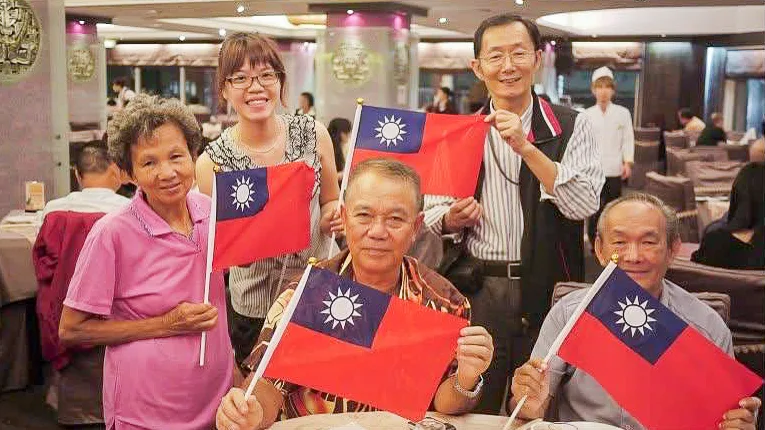 中央廣播電台在馬來西亞的聽友，來台參加雙十國慶。江光大提供