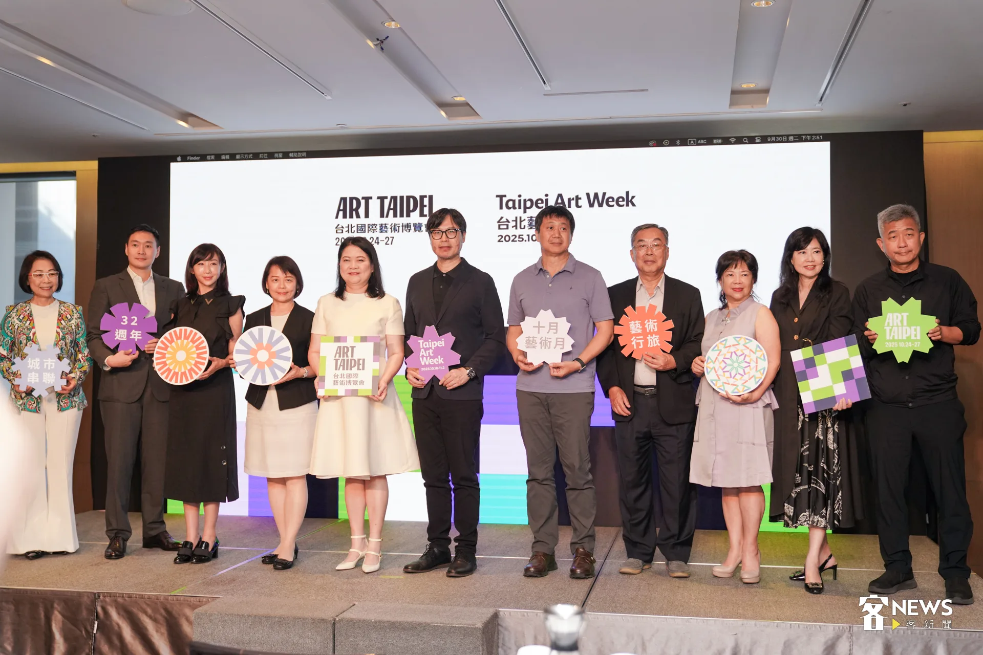 「ART TAIPEI 2025 台北國際藝術博覽會」將於10月24日至27日在台北世貿一館盛大登場。洪藝晅攝