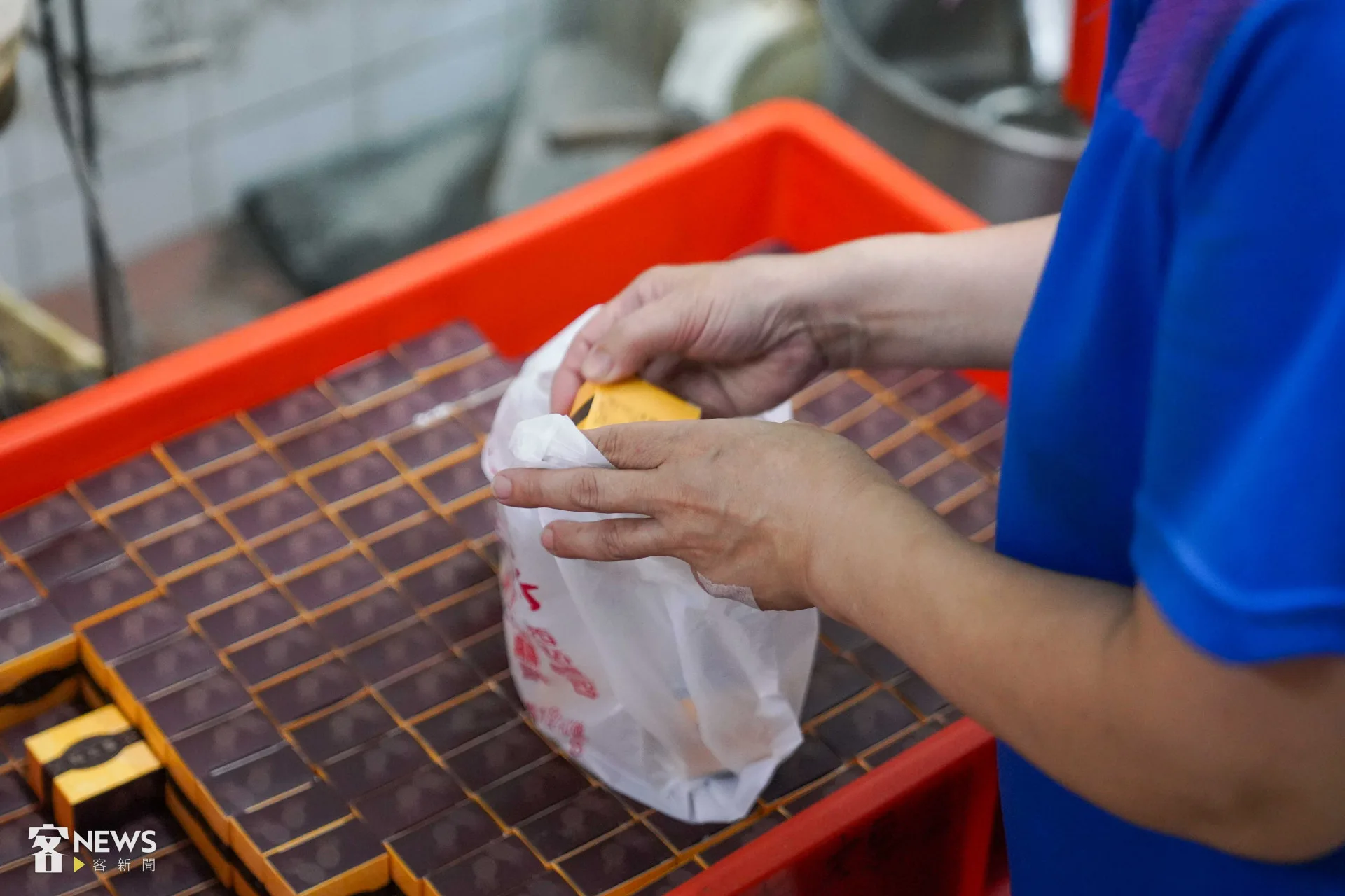 幸福食品行無法出貨的鳳梨酥。范修語攝