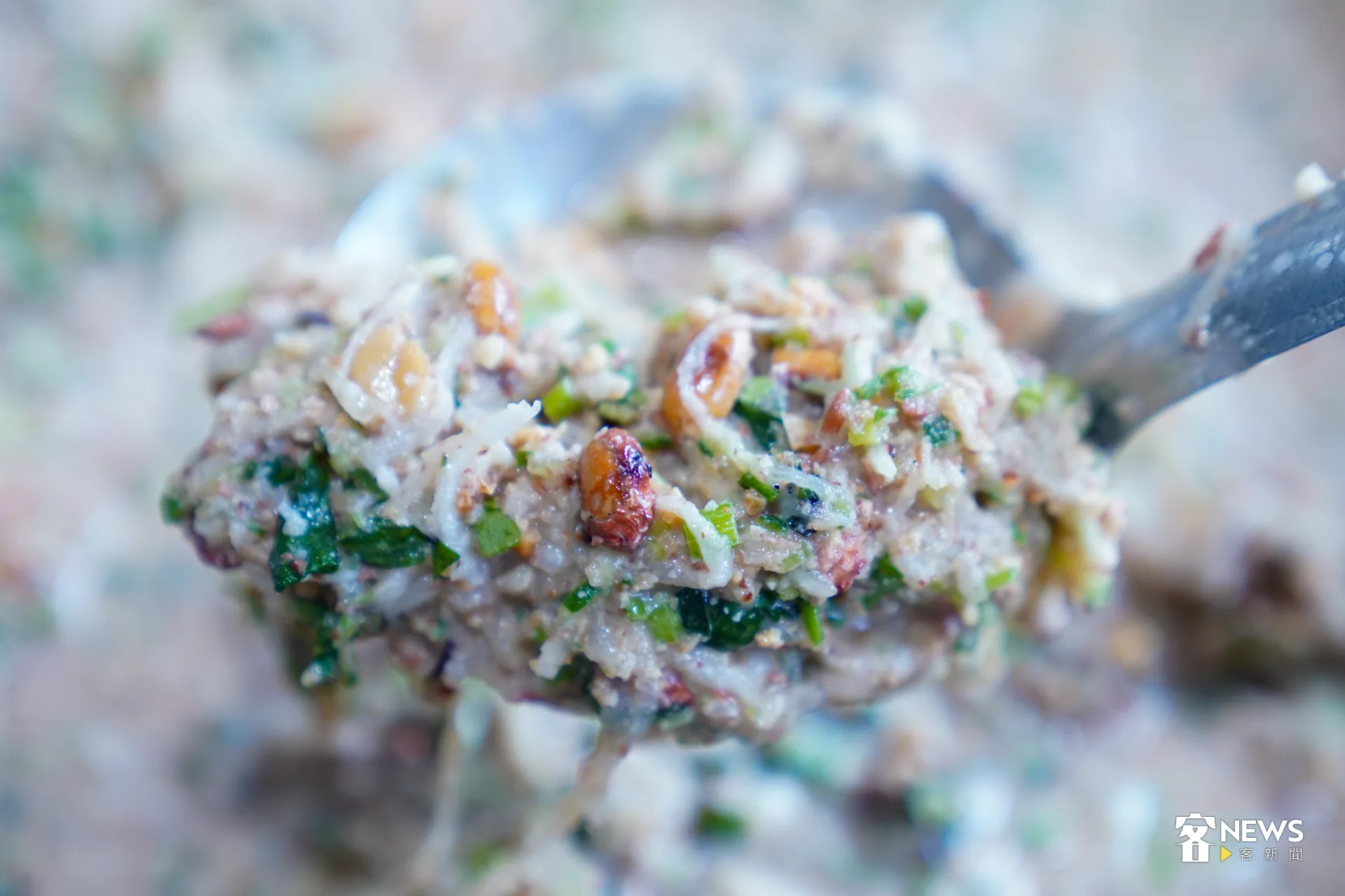 台灣料理外觀衝突，但吃起來十分溫潤順口，味道和諧。洪藝晅攝