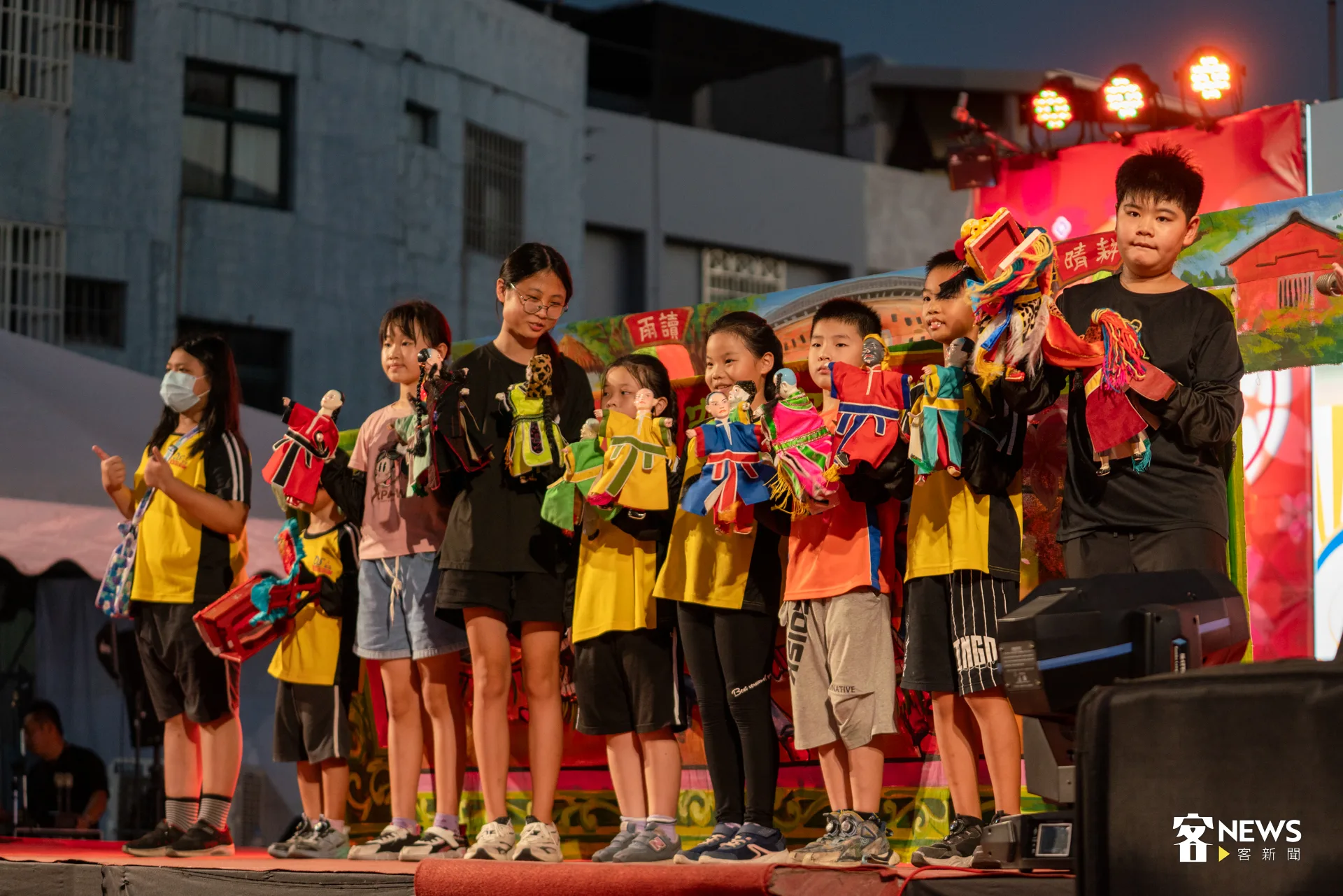 雲林崙背、二崙、西螺地區是客家五大族群中「詔安客」，「布袋戲」是詔安三寶之一。洪藝晅攝