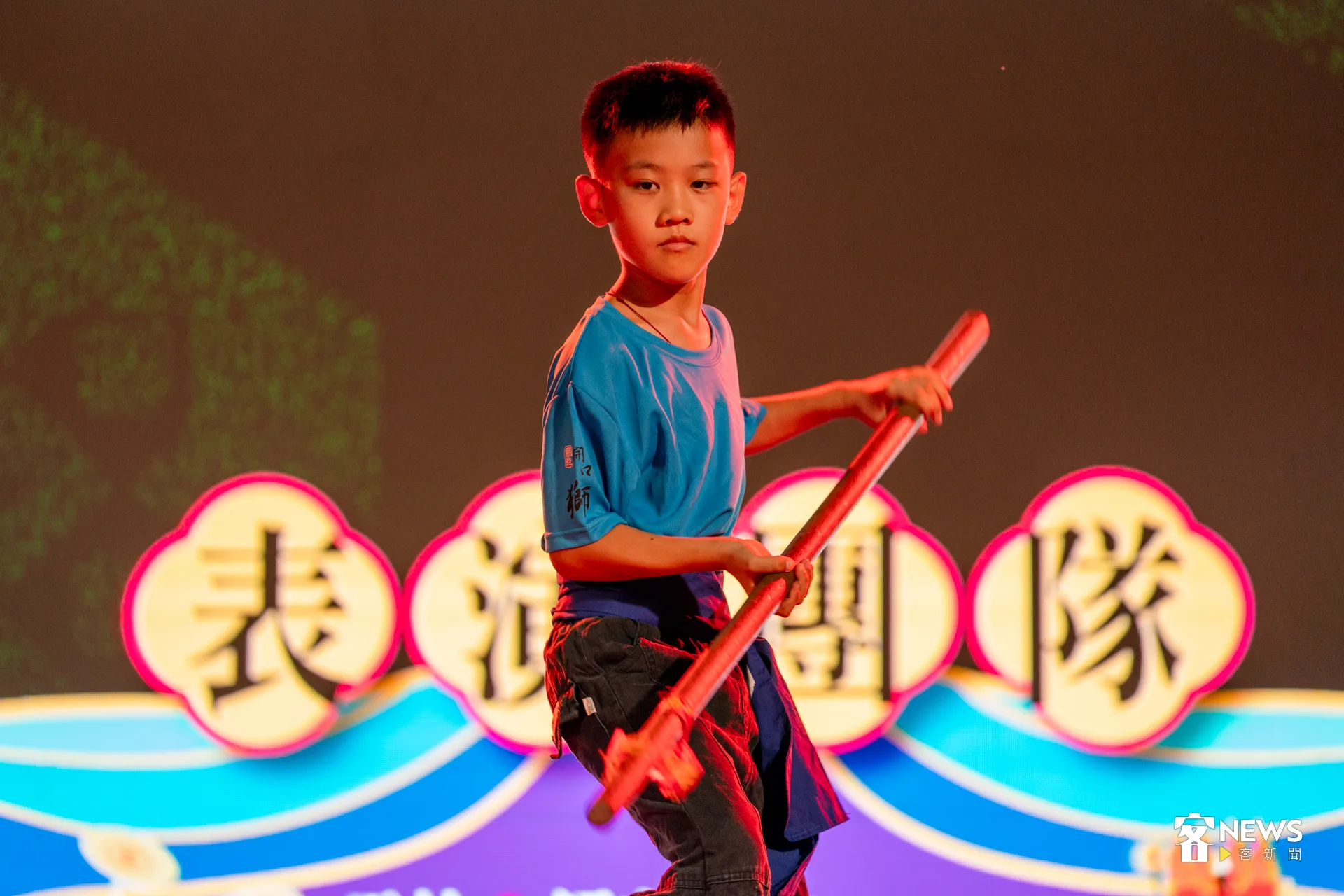 雲林崙背、二崙、西螺地區是客家五大族群中「詔安客」，「武術」是詔安三寶之一。洪藝晅攝